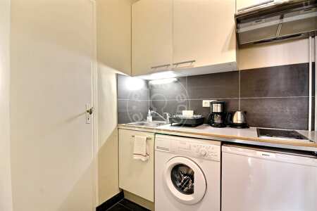 Cuisine Appartement meublé - 35m²  - 1 chambre - Ile Saint-Louis - Paris