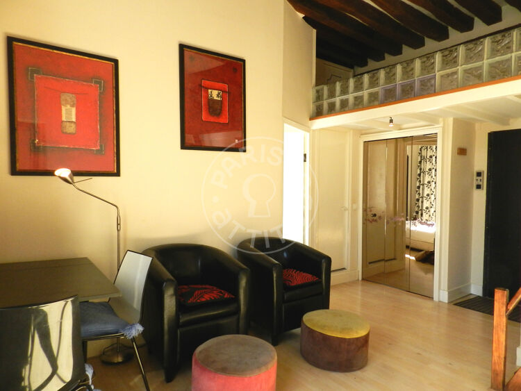 Sala - 1 quarto mobiliado - Paris 75002 - 5481