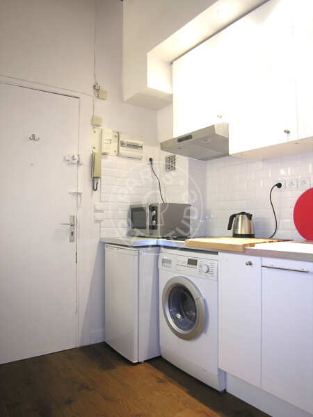Cozinha Quitinete mobilado - 21m²  - Centre George Pompidou - Paris
