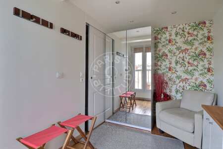 Bedroom Furnished apartment - 27m²  - 1 bedroom - Arc de Triomphe - Paris