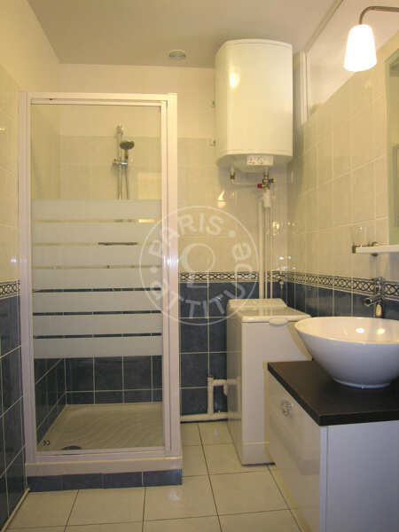 Baño Piso amueblado - 30m²  - 1 dormitorio - Les Gobelins - París