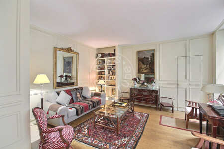 Salotto Appartamento arredato - 70m²  - 1 locale - Jardin du Luxembourg - Parigi