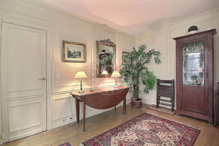 Living room - Furnished 1 bedroom - Paris 75006 - 5692
