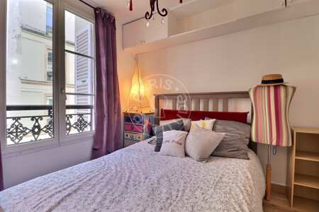 Dormitorio Piso amueblado - 63m²  - 2 dormitorios - Poissonnière - París