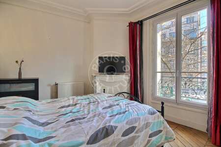Schlafzimmer Möblierte wohnung - 40m²  - 1 Zimmer - Auteuil - Paris