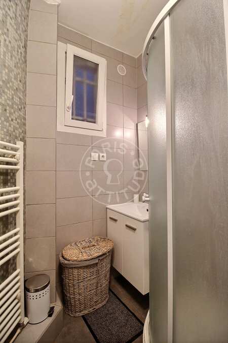 Badezimmer Möblierte wohnung - 40m²  - 1 Zimmer - Auteuil - Paris