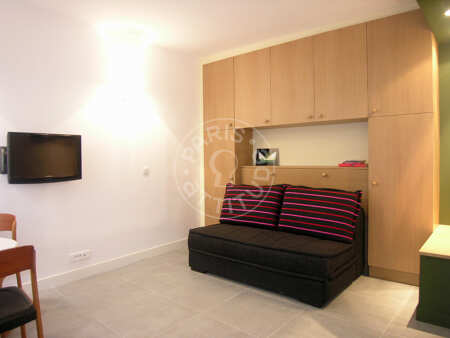 Salon Studio meublé - 23m²  - Saint-Paul - Paris