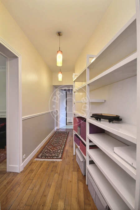 Entrada Apartamento mobilado - 44m² - 1 quarto - Commerce - Paris