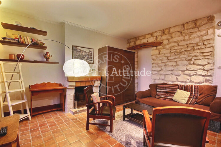 Sala - 1 quarto mobiliado - Paris 75018 - 5744