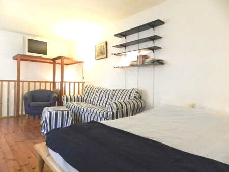 Bedroom Furnished duplex - 40m²  - 1 bedroom - Tolbiac - Paris