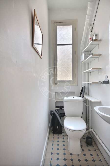 WC Möblierte wohnung - 94m²  - 2 Zimmer - Tour Eiffel - Paris