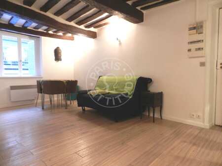 Salón Estudio amueblado - 23m²  - Temple - París