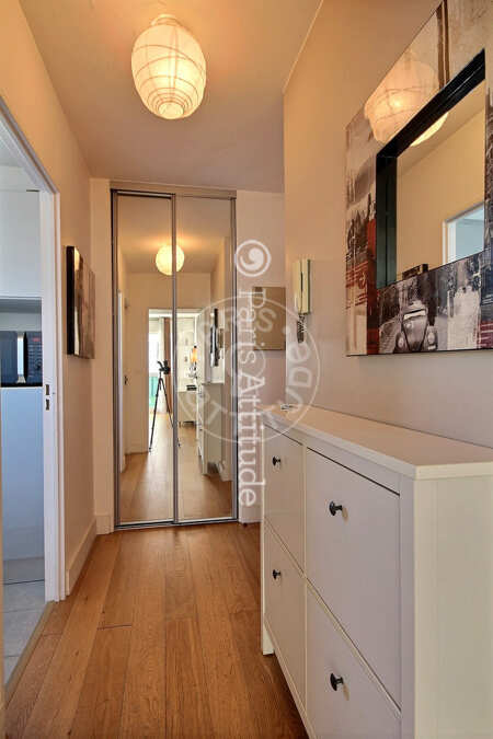 Ingresso Monolocale arredato - 34m²  - Porte Maillot / Palais des Congrès - Parigi