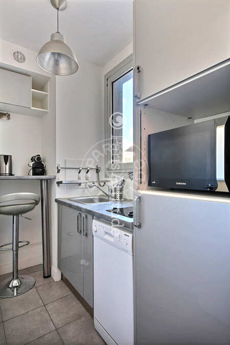 Cucina Monolocale arredato - 34m²  - Porte Maillot / Palais des Congrès - Parigi