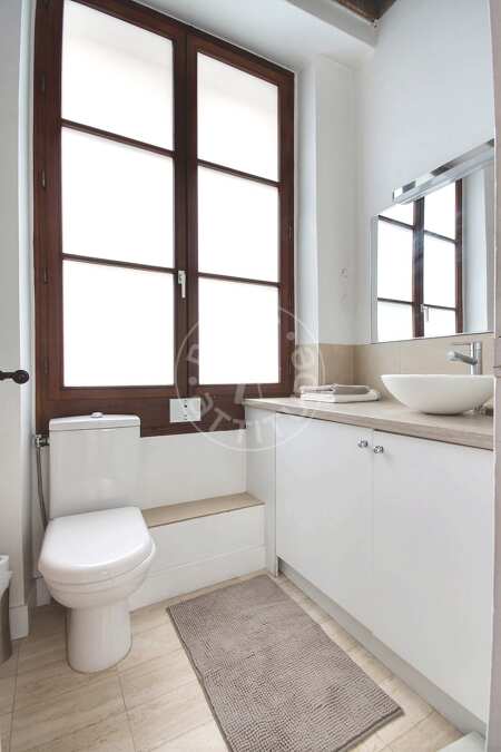 Bagno Mansardato arredato - 40m²  - Ile Saint-Louis - Parigi