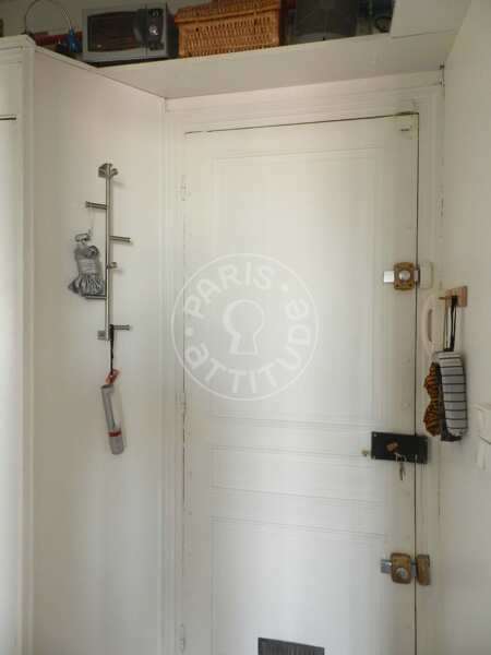 Entrée Appartement meublé - 32m²  - 1 chambre - Convention - Paris