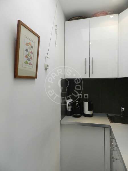 Cuisine Appartement meublé - 32m²  - 1 chambre - Convention - Paris