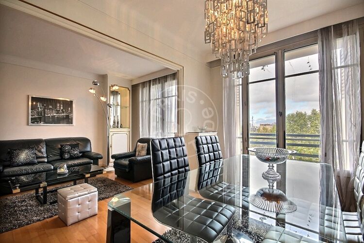 Living room - Furnished 1 bedroom - Paris 75017 - 5833