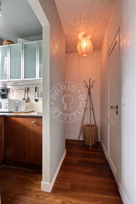 Entrée Appartement meublé - 38m²  - 1 chambre - Ecole Militaire / Unesco / Duroc - Paris