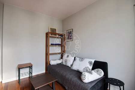 Salon Appartement meublé - 38m²  - 1 chambre - Ecole Militaire / Unesco / Duroc - Paris