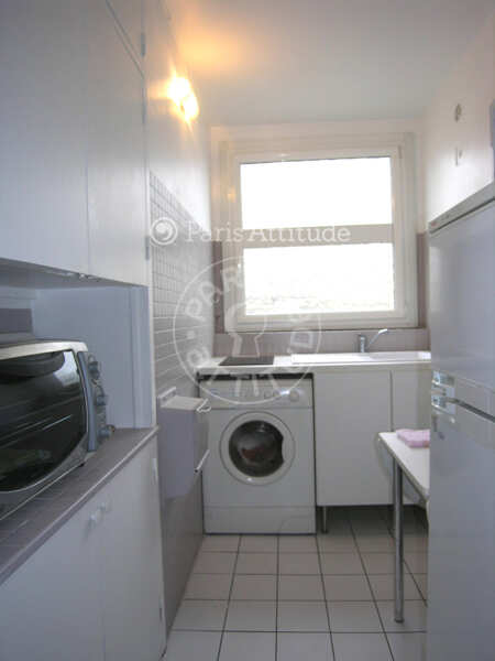 Kitchen Furnished studio - 32m²  - Denfert Rochereau - Paris