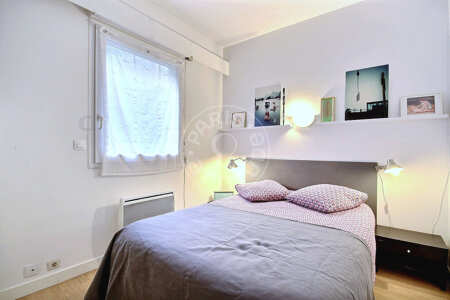 Camera da letto Appartamento arredato - 42m²  - 1 locale - Batignolles - Parigi
