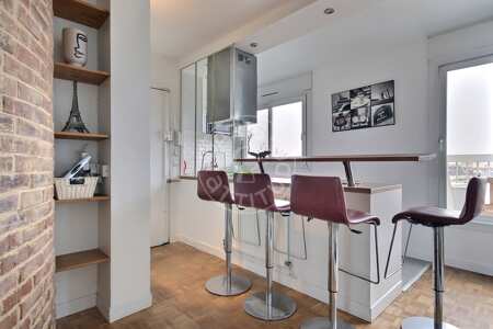 Küche Möblierte studio - 32m²  - Bir-Hakeim - Paris