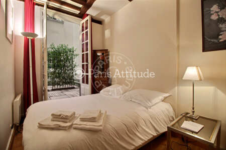 Quarto Apartamento mobilado - 32m²  - 1 quarto - Saint Placide - Paris