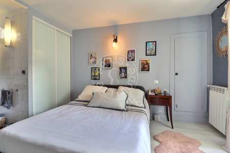 Schlafzimmer Möblierte wohnung - 65m²  - 2 Zimmer - Place des Vosges - Paris