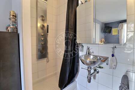 Badezimmer Möblierte wohnung - 65m²  - 2 Zimmer - Place des Vosges - Paris