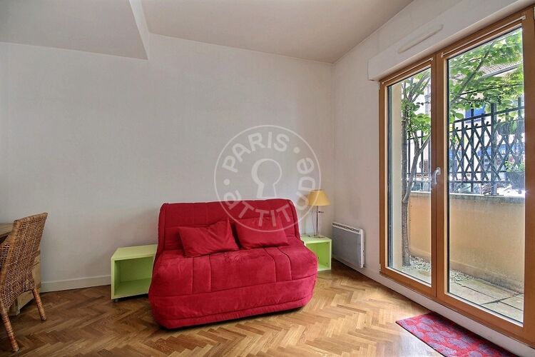 Living room - Furnished studio - Boulogne-Billancourt 92100 - 6041