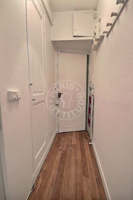 Entrada Apartamento mobilado - 37m²  - 1 quarto - Neuilly-sur-Seine