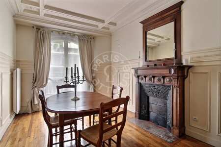 Sala de jantar Apartamento mobilado - 52m²  - 1 quarto - Bir-Hakeim - Paris
