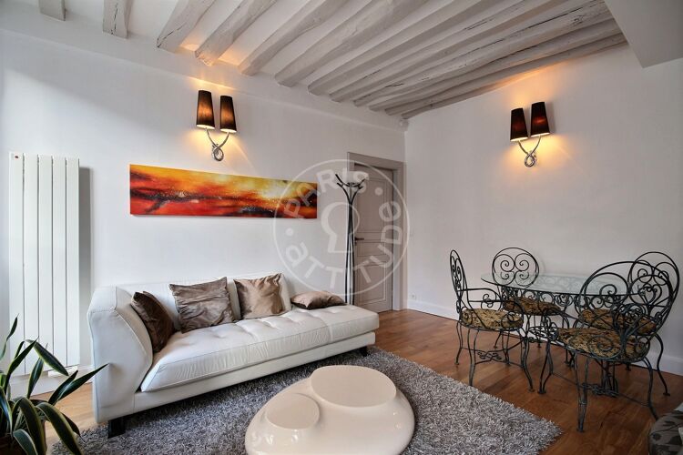 Salotto - 1 locale arredato - Parigi 75003 - 6114