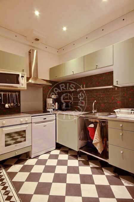 Cozinha Apartamento mobilado - 63m²  - 2 quartos - Gare de Lyon - Paris