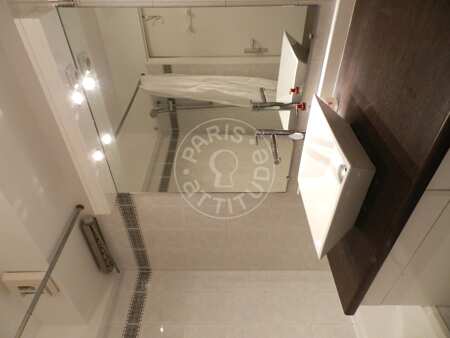 Bathroom Furnished studio - 35m²  - Denfert Rochereau - Paris