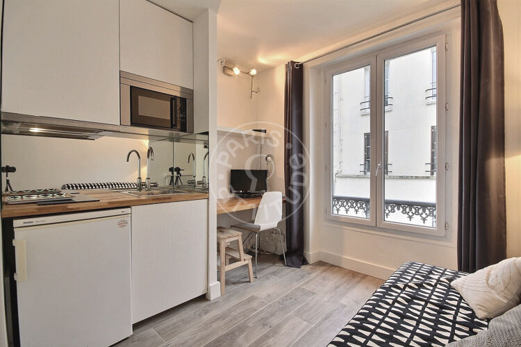 Living room - Furnished studio - Paris 75007 - 6191