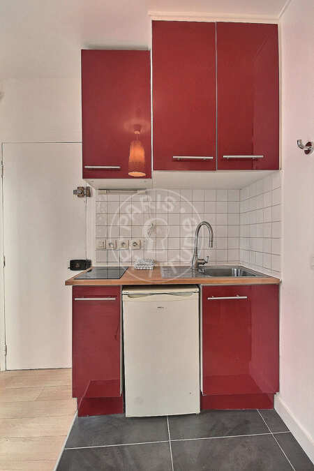 Küche Möblierte alkovenwohnung - 27m²  - Marx Dormoy - Paris