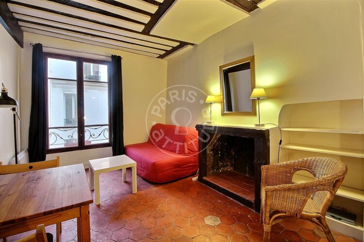 Salon - Studio meublé - Paris 75003 - 6245
