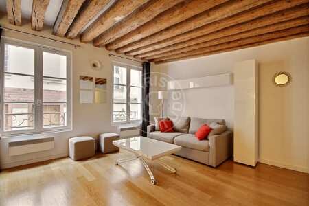 Salón Estudio amueblado - 29m²  - Saint-Germain - París