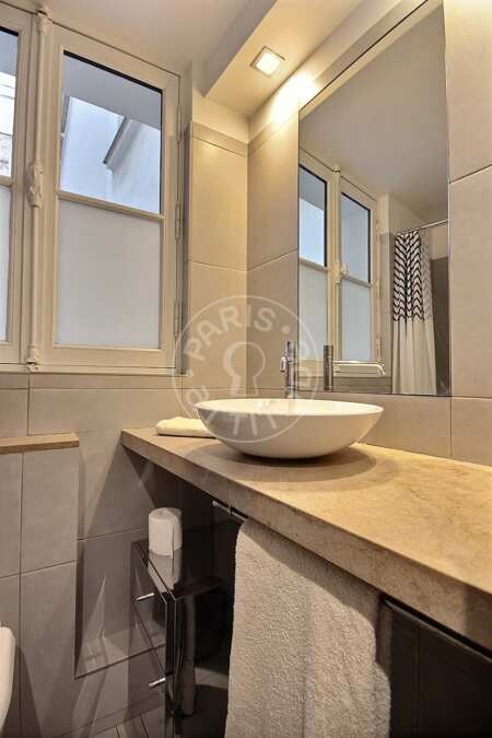 Baño Estudio amueblado - 29m²  - Saint-Germain - París
