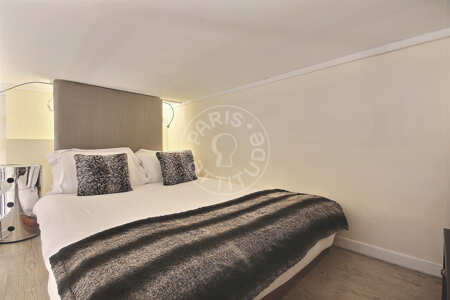 Chambre Studio alcove meublé - 18m²  - Centre George Pompidou - Paris