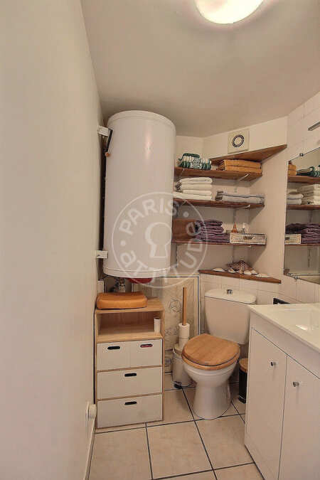 Badezimmer Möblierte studio - 19m²  - Bastille - Paris