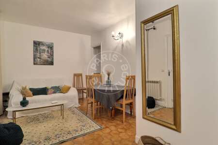 Sala Apartamento mobilado - 30m² - 1 quarto - Place Monge - Paris