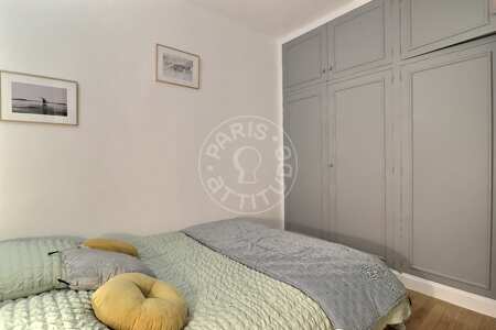 Quarto Apartamento mobilado - 30m² - 1 quarto - Place Monge - Paris