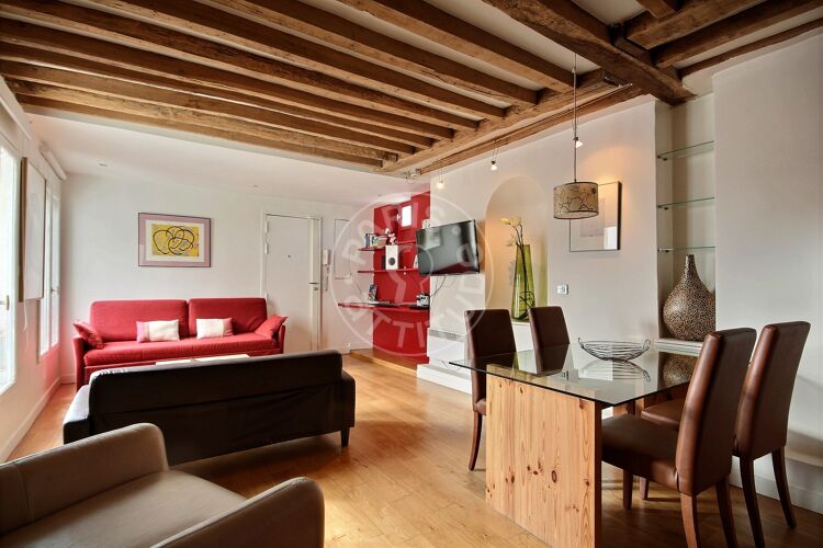 Salotto - 1 locale arredato - Parigi 75003 - 6341