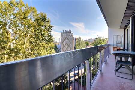 Varanda Apartamento mobilado - 48m²  - 1 quarto - Denfert Rochereau - Paris