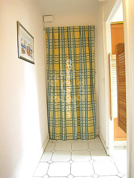 Entrada Apartamento mobilado - 46m²  - 1 quarto - Jasmin / Mozart - Paris