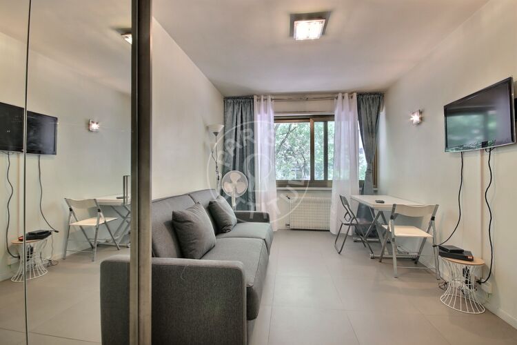 Living room - Furnished studio - Paris 75016 - 6380