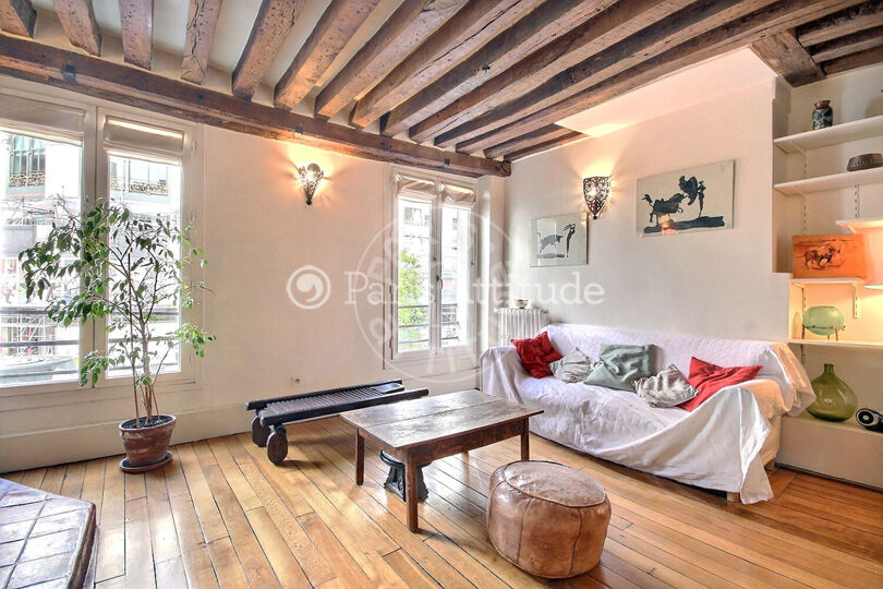 2 chambres meublé - Paris 75002 - 6404